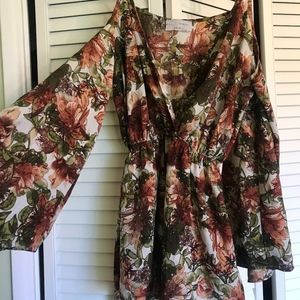 Audrey 3+1 Boho & Flowery Summer Romper